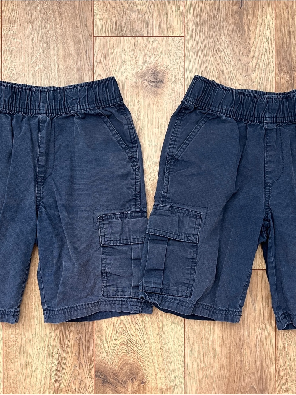 The Children's Place Navy Cargo Pull-On Shorts